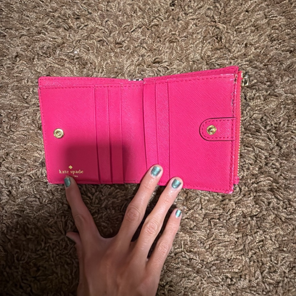 Kate Spade Fuchsia Card Holder